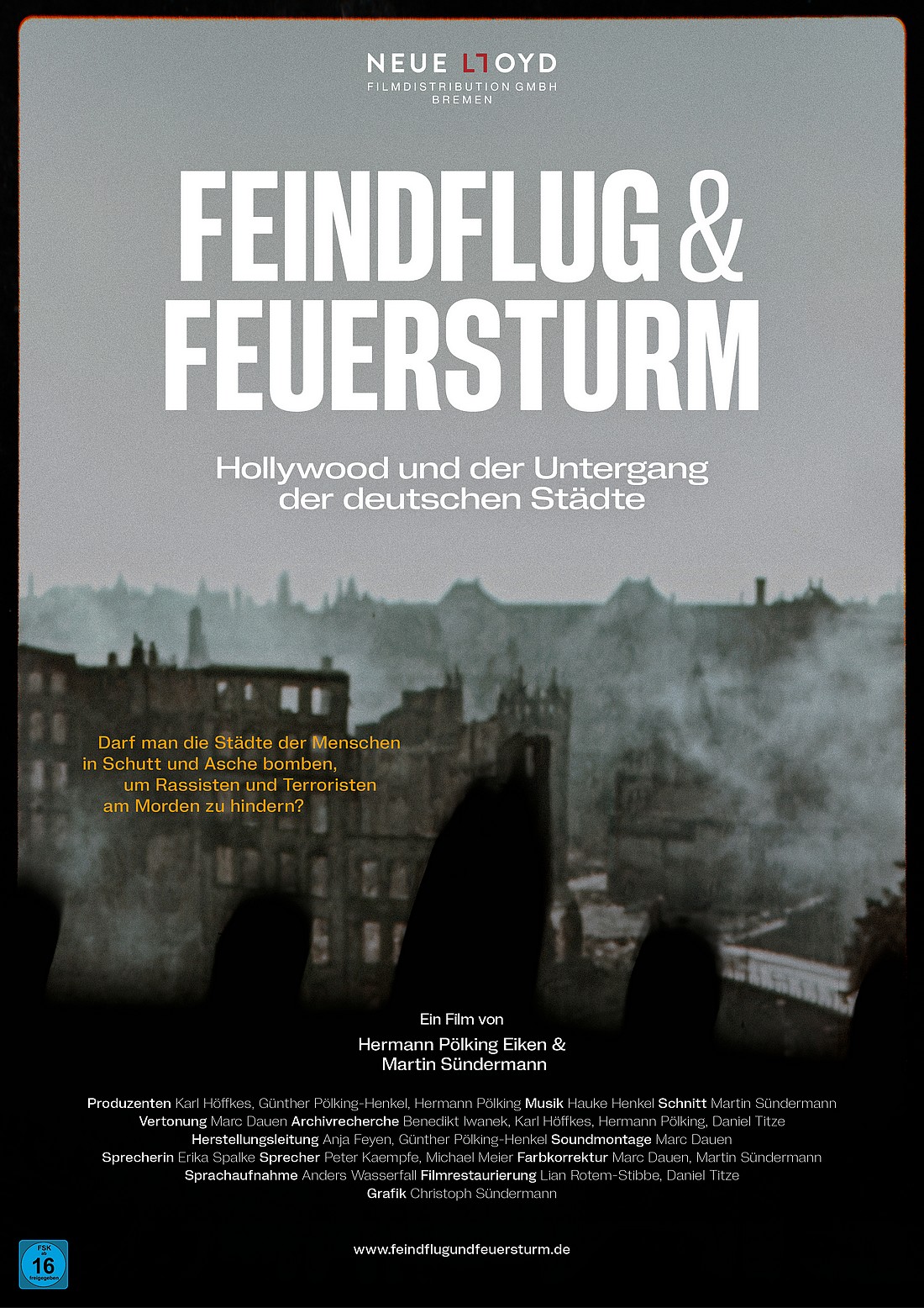 Feindflug und Feuersturm Filmplakat